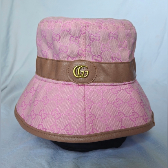 Gucci Accessories - GUCCI Canvas Bucket Hat